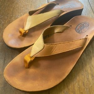 Chacos Leather Flip Flops